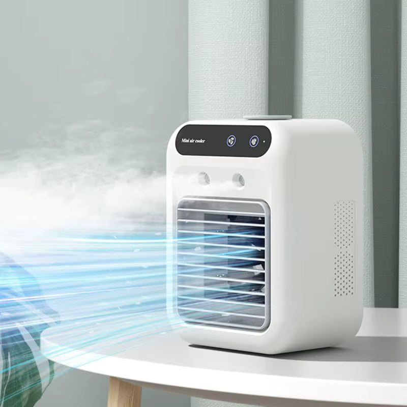 Portable Mini Air Conditioner with Humidifier Fan