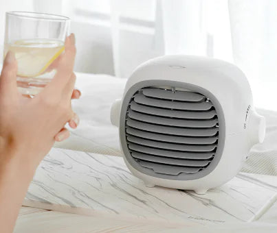 Portable Mini Air Conditioner with USB and Humidifier (One Set)